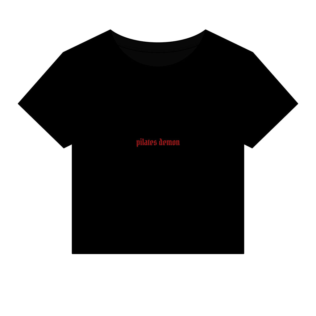 SABLE Pilates Demon Baby Tee - ships within 1-2 business days